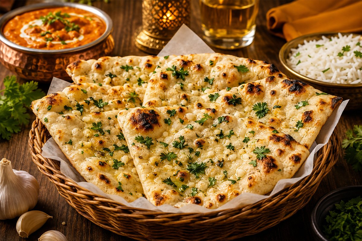 Tandoori Garlic Naan